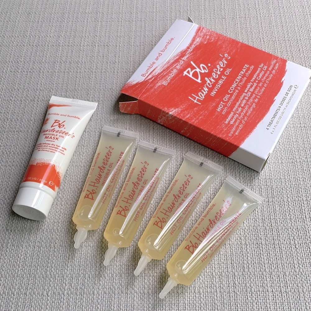 Bumble and bumble Hairdresser's Invisible Oil Hot Oil Concentrate & mask